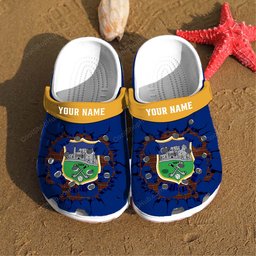Tipperary GAA Broken Wall Design Crocs