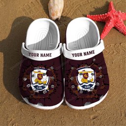 Galway GAA Broken Wall Design Crocs
