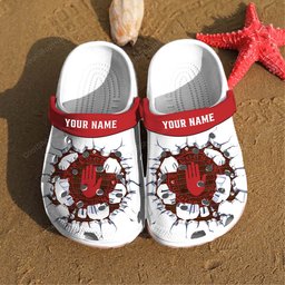 Tyrone GAA Broken Wall Design Crocs