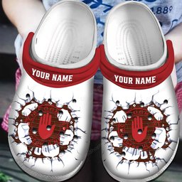Tyrone GAA Broken Wall Design Crocs