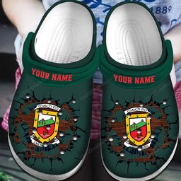 Mayo GAA Broken Wall Design Crocs