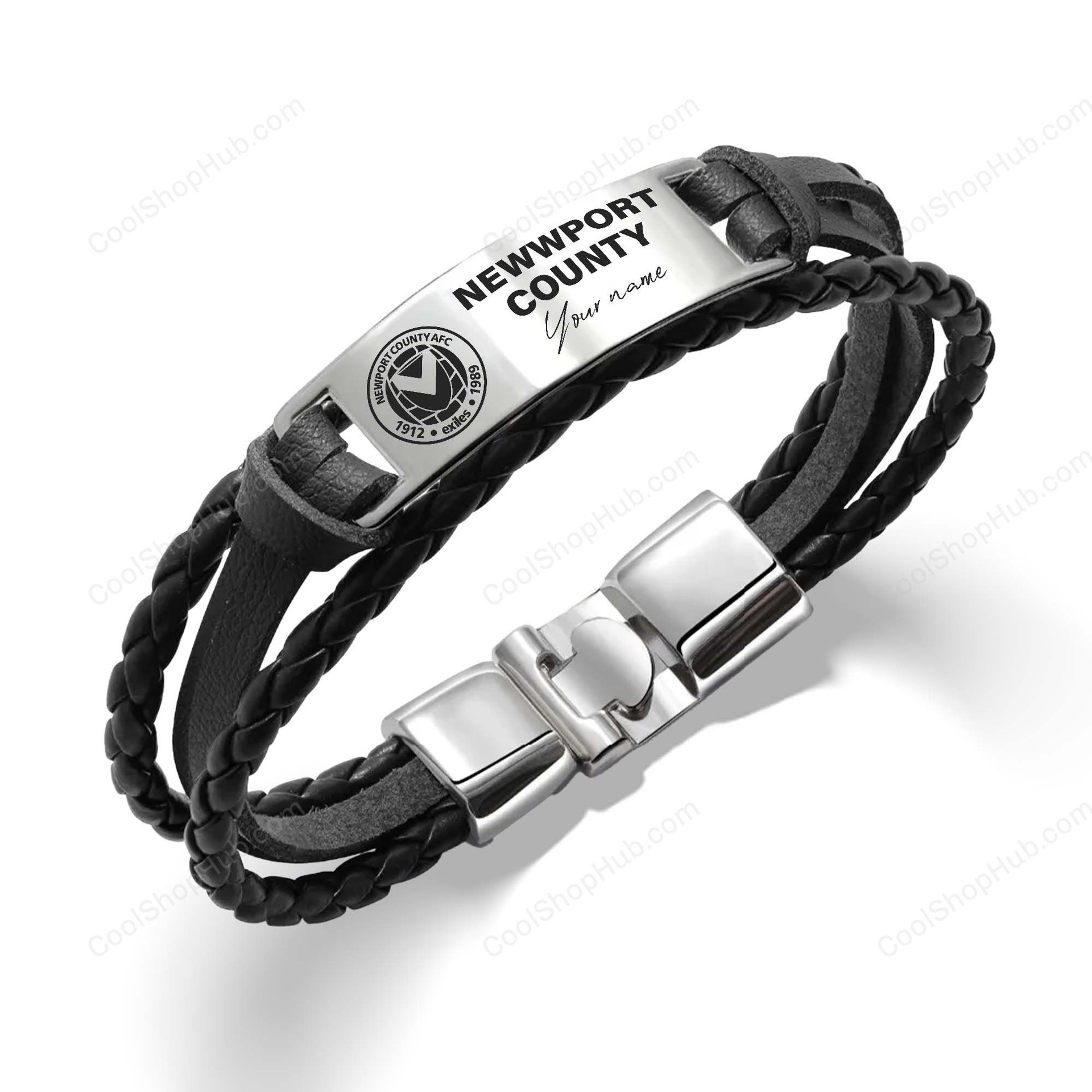 Newport County A.F.C Personalized Handmade Bracelet Gift For Fans