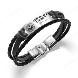Newport County A.F.C Personalized Handmade Bracelet Gift For Fans