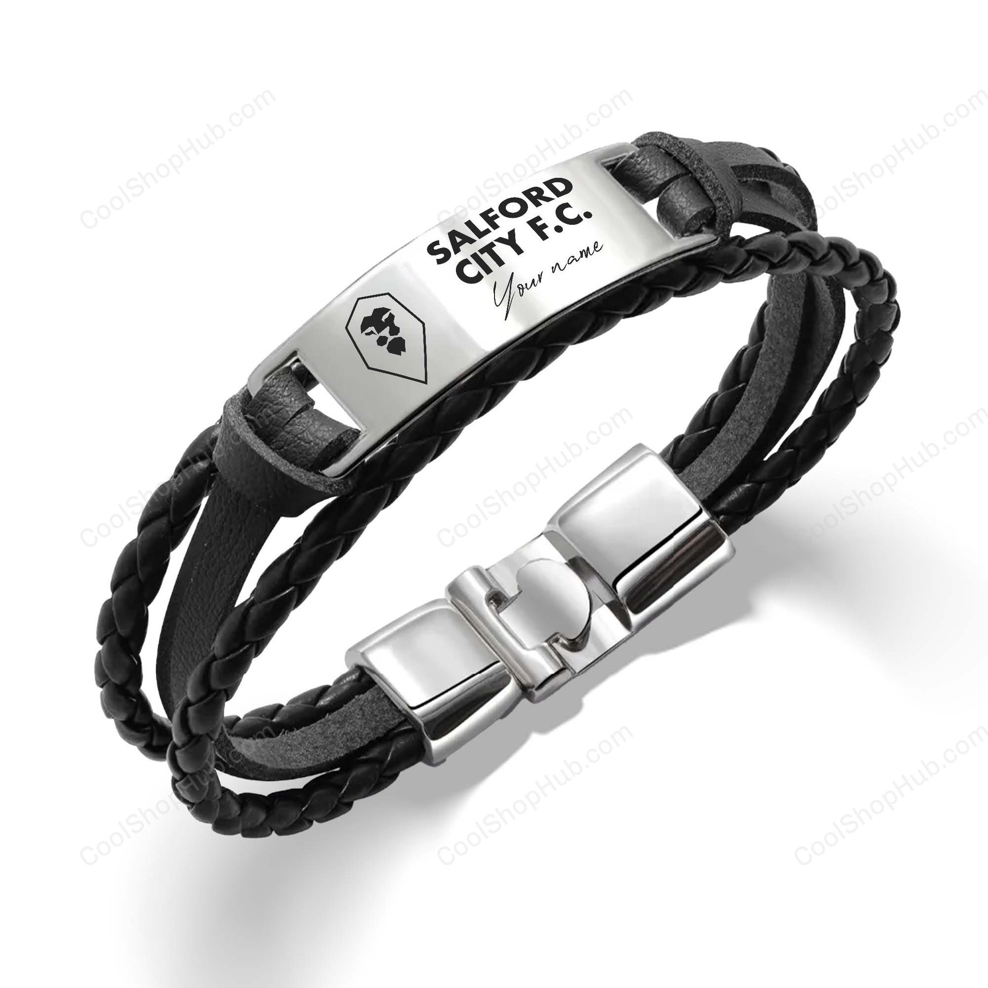 Salford City F.C Personalized Handmade Bracelet Gift For Fans