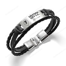 Salford City F.C Personalized Handmade Bracelet Gift For Fans