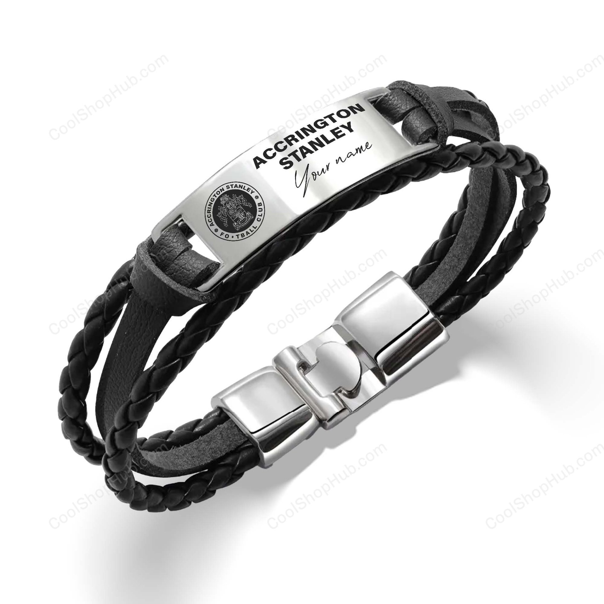 Accrington Stanley F.C Personalized Handmade Bracelet Gift For Fans