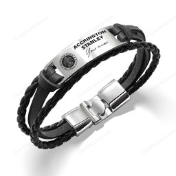 Accrington Stanley F.C Personalized Handmade Bracelet Gift For Fans