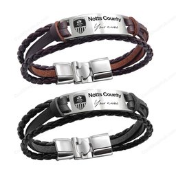 Notts County F.C Personalized Handmade Bracelet Gift For Fans