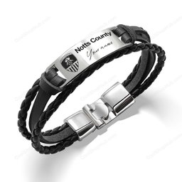 Notts County F.C Personalized Handmade Bracelet Gift For Fans