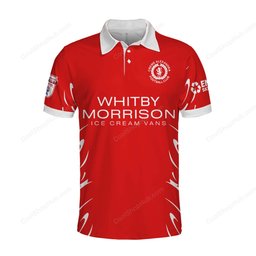 Crewe Alexandra F.C Home Jersey Style Polo Shirt