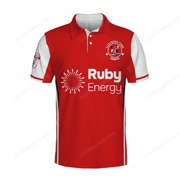 Fleetwood Town F.C Home Jersey Style Polo Shirt