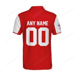 Fleetwood Town F.C Home Jersey Style Polo Shirt