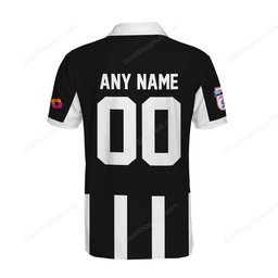 Notts County F.C Home Jersey Style Polo Shirt