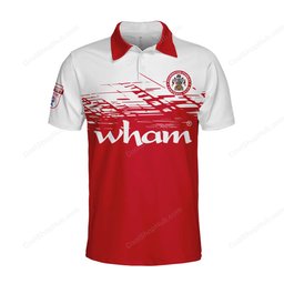 Accrington Stanley F.C Home Jersey Style Polo Shirt