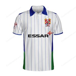 Tranmere Rovers F.C Home Jersey Style Polo Shirt