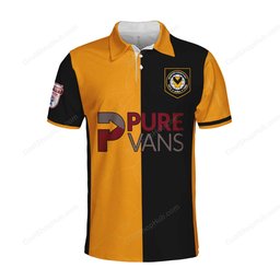 Newport County A.F.C Home Jersey Style Polo Shirt