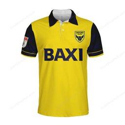 Oxford United F.C Home Jersey Style Polo Shirt