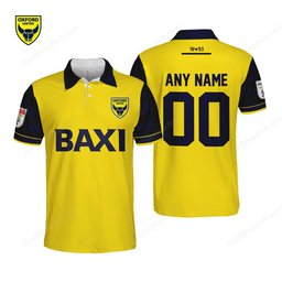 Oxford United F.C Home Jersey Style Polo Shirt
