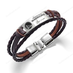 Golden State Warriors Personalized Handmade Bracelet Gift For Fans