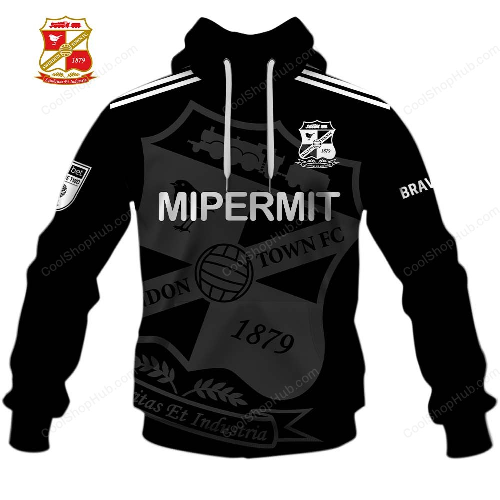 Swindon Town F.C Monochrome Style Shirts