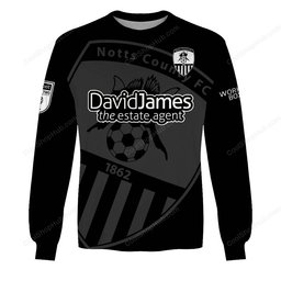 Notts County F.C Monochrome Style Shirts