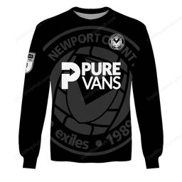 Newport County A.F.C Monochrome Style Shirts