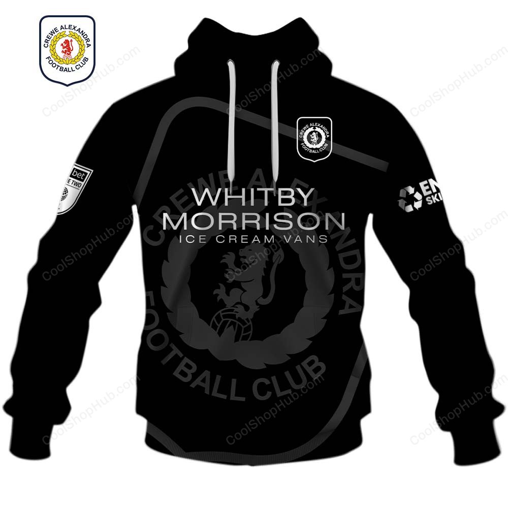 Crewe Alexandra F.C Monochrome Style Shirts