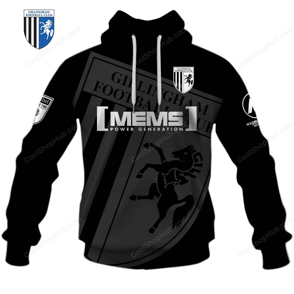 Gillingham F.C Monochrome Style Shirts