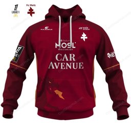 FC Metz Ligue 1 2526 Home Jersey Style Shirts