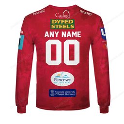 Scarlets United Rugby Championship Jersey Style Shirts