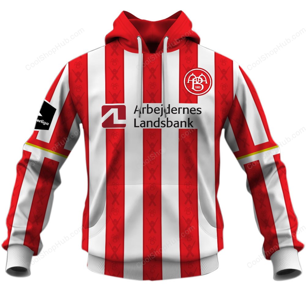 AaB Fodbold Home Jersey Style Shirts