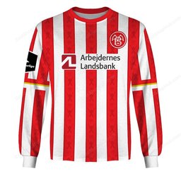 AaB Fodbold Home Jersey Style Shirts