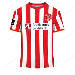 AaB Fodbold Home Jersey Style Shirts