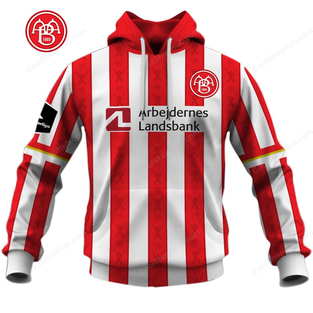 AaB Fodbold Home Jersey Style Shirts