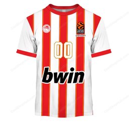 Olympiacos B.C Jersey Style Shirts