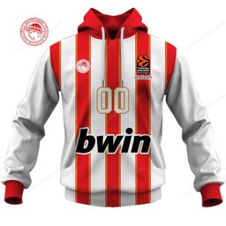 Olympiacos B.C Jersey Style Shirts
