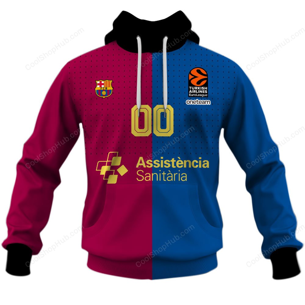 FC Barcelona Bàsquet Jersey Style Shirts