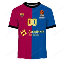 FC Barcelona Bàsquet Jersey Style Shirts