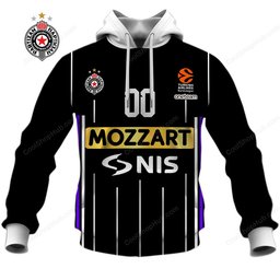 KK Partizan Jersey Style Shirts