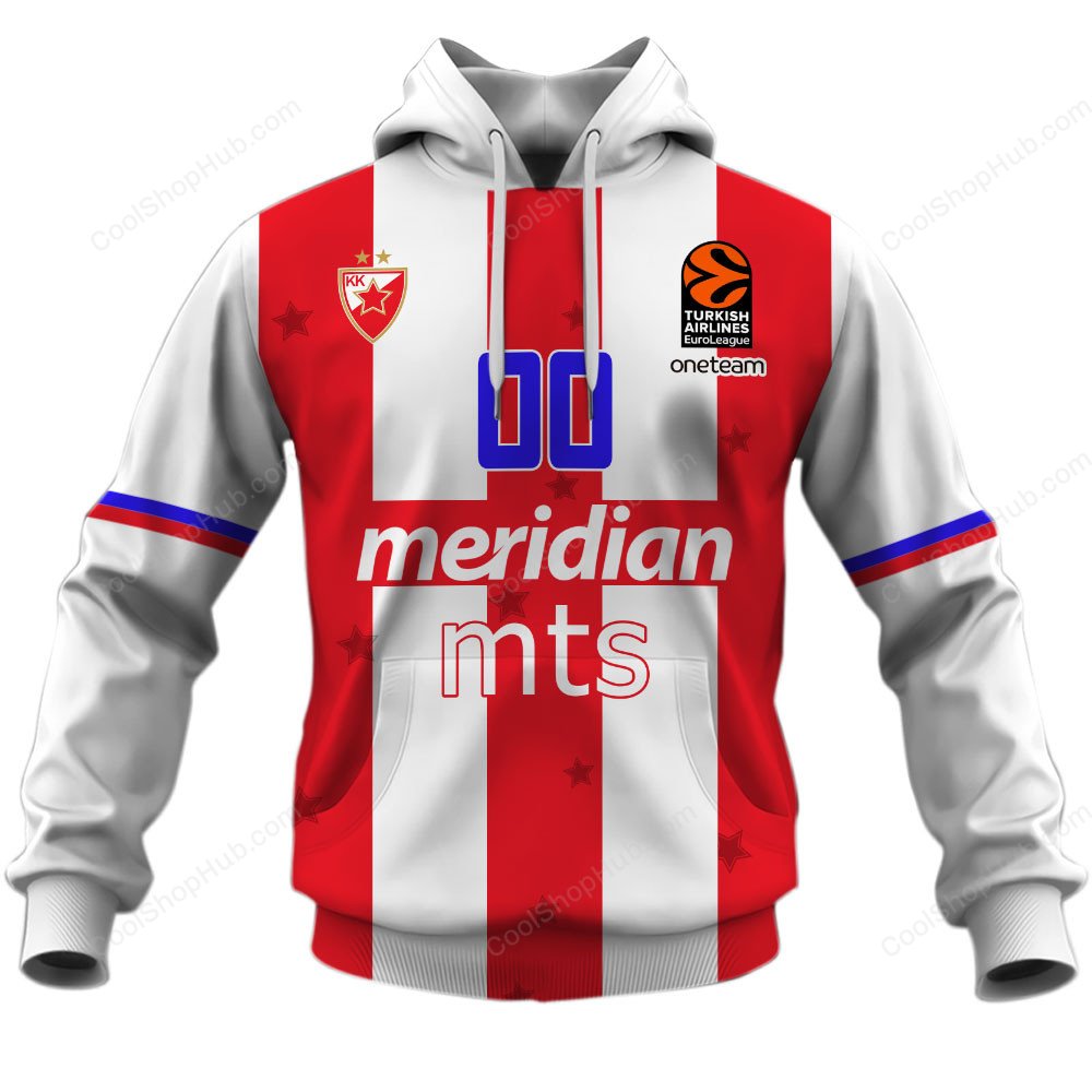 KK Crvena zvezda Jersey Style Shirts