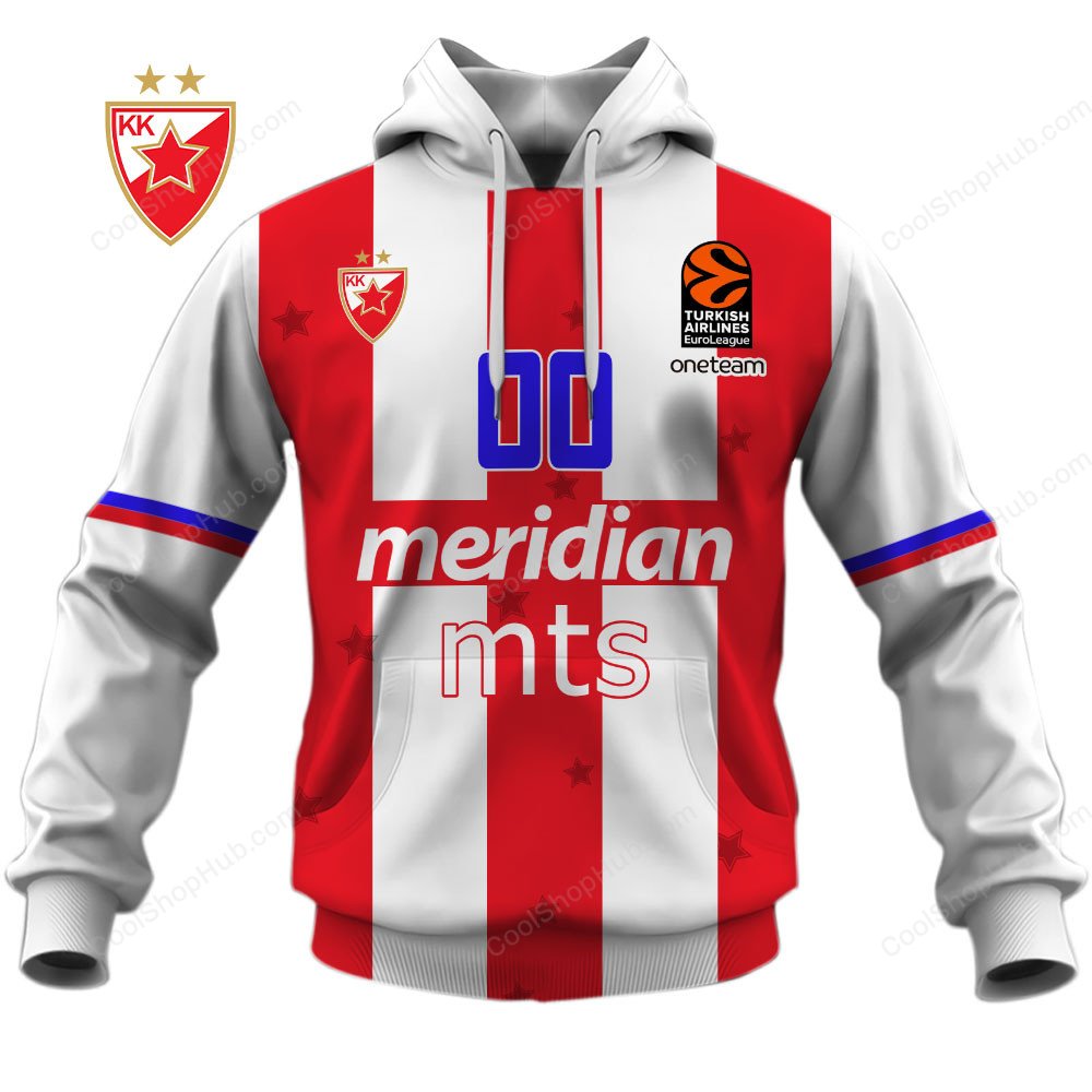 KK Crvena zvezda Jersey Style Shirts