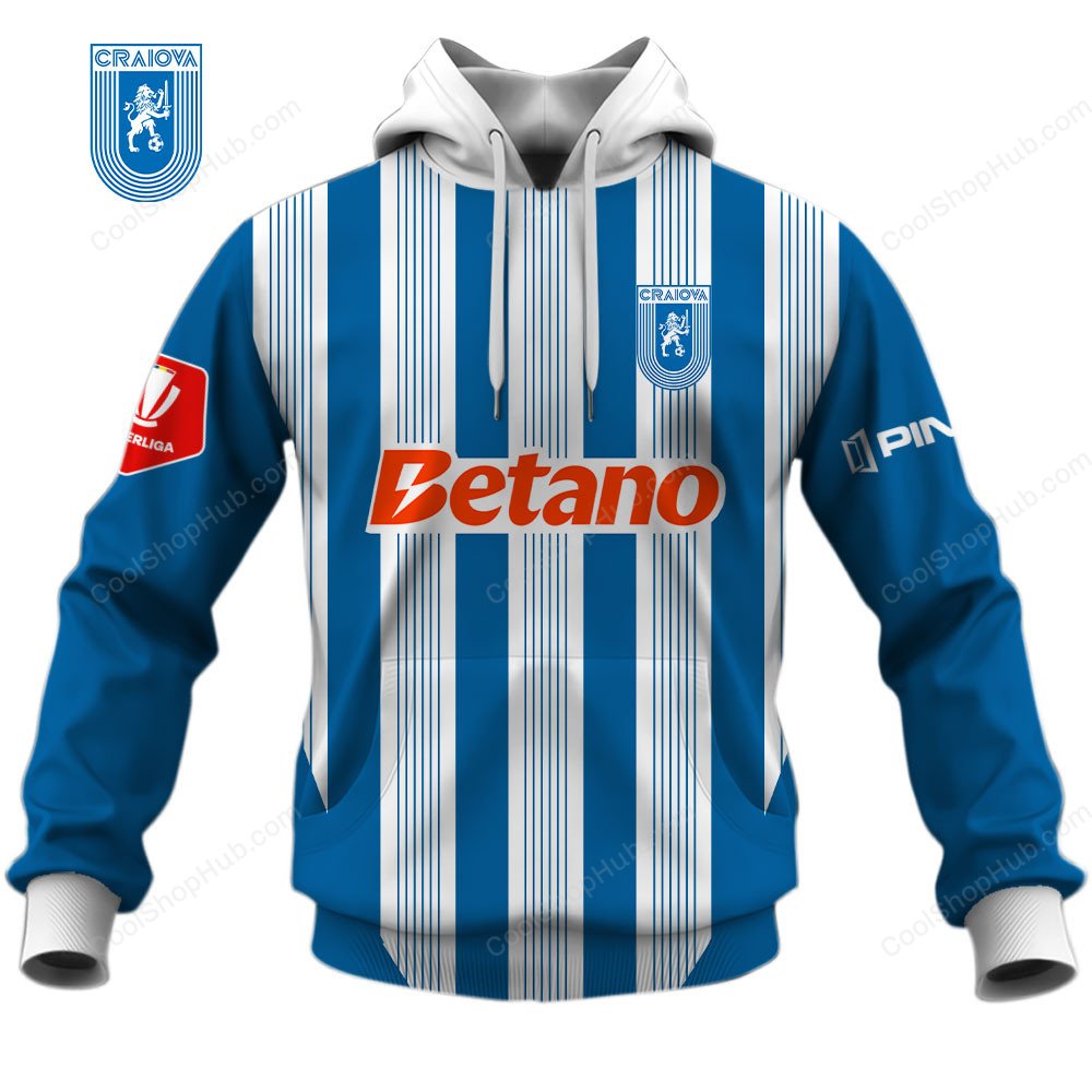 CS Universitatea Craiova Home Jersey Style Shirts