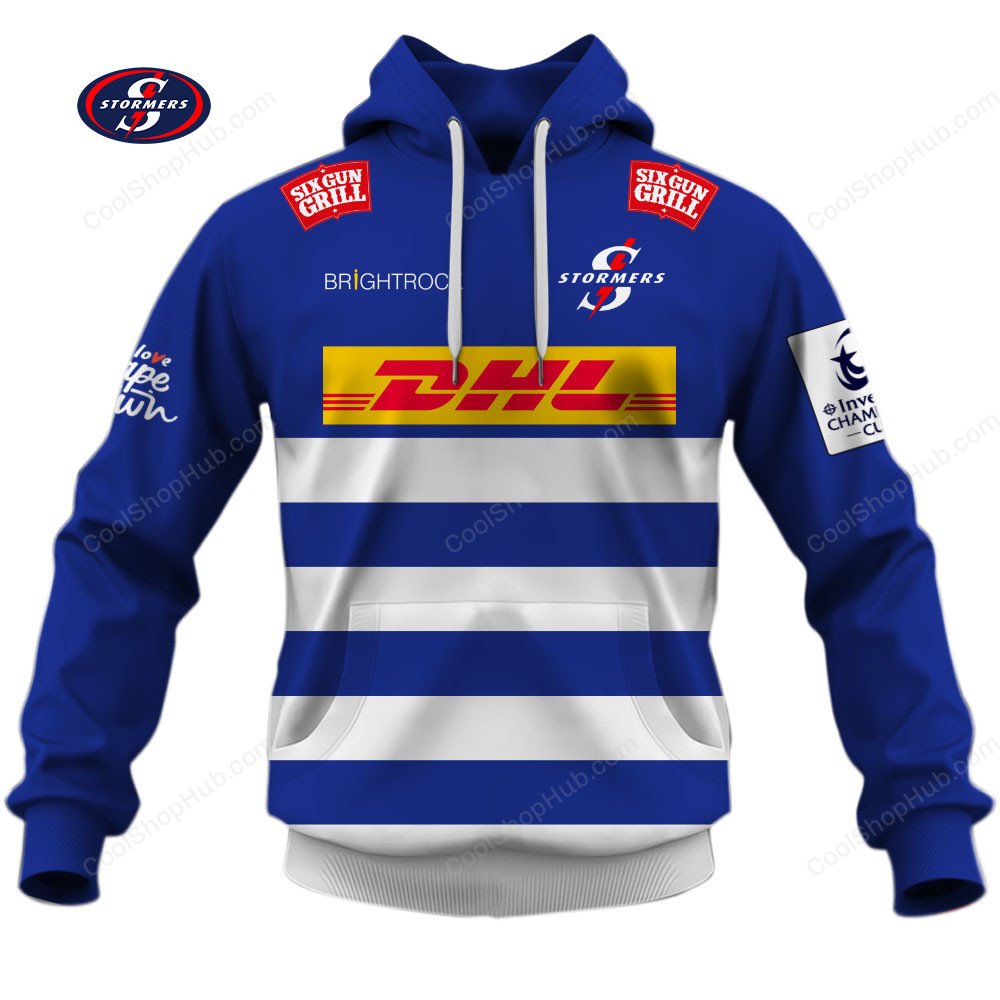Stormers  European Rugby Champions Cup Jersey Style Shirts