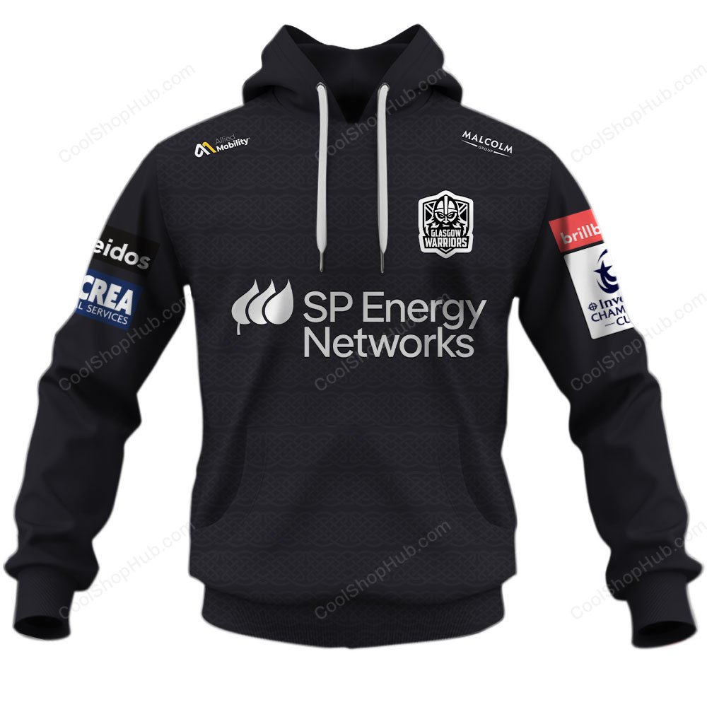 Glasgow Warriors European Rugby Champions Cup Jersey Style Shirts