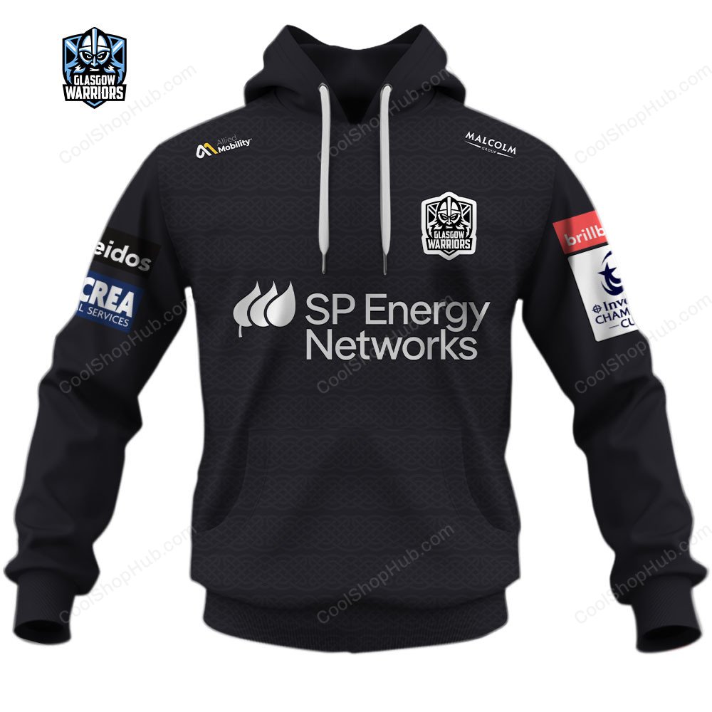 Glasgow Warriors European Rugby Champions Cup Jersey Style Shirts