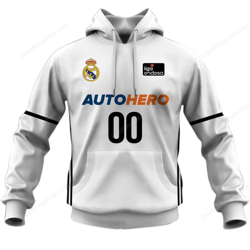 Real Madrid Baloncesto Liga ACB Jersey Style Shirts