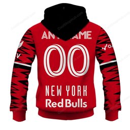 New York Red Bulls ( MLS ) Home Jersey Style Shirts