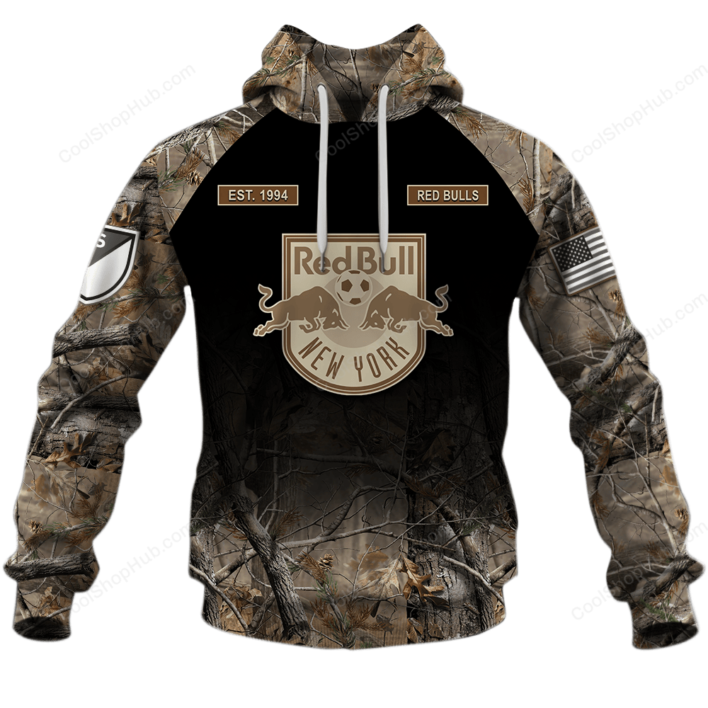 New York Red Bulls ( MLS ) Hunting Camo Shirts