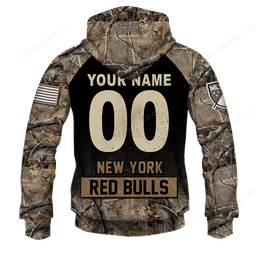 New York Red Bulls ( MLS ) Hunting Camo Shirts