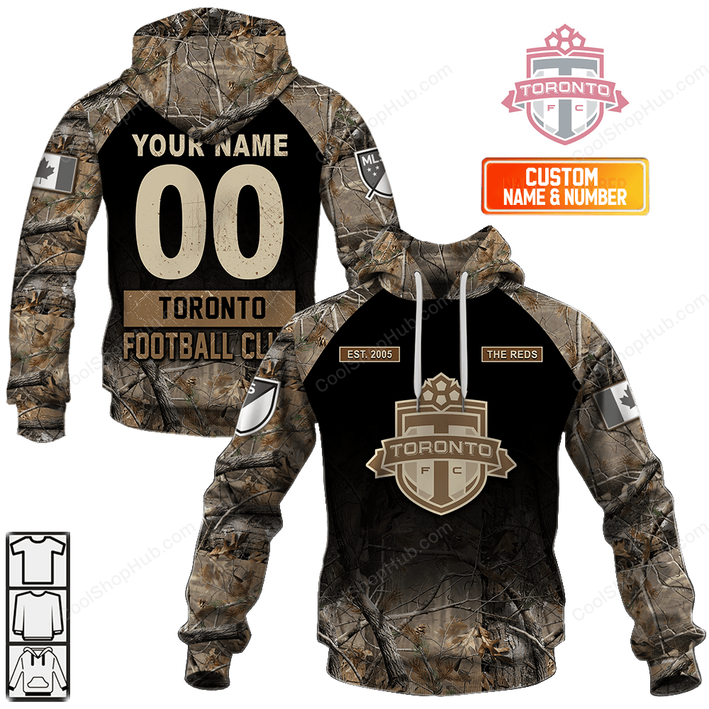 Toronto FC ( MLS ) Hunting Camo Shirts